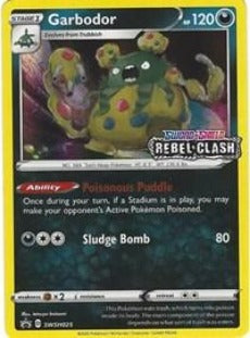 Garbodor Pre Release Pack, Sealed - SWSH025 - Promo