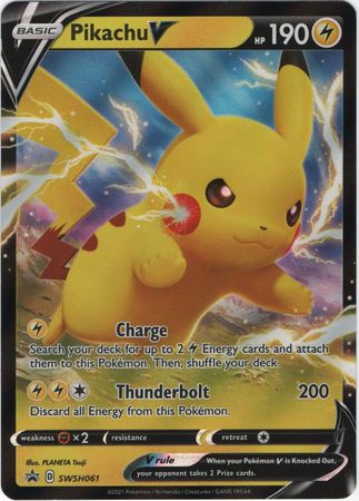 Pikachu V - SWSH061 - Promo