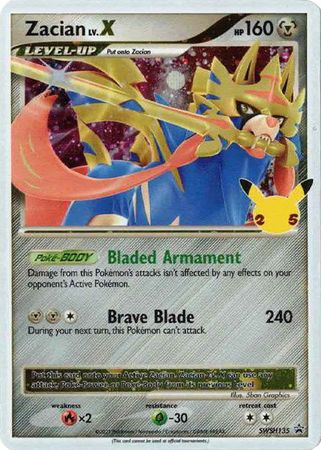 Zacian LV.X - SWSH135 -  Promo