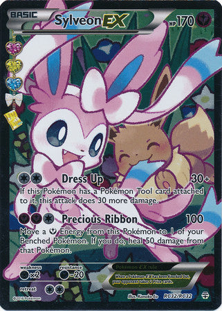 Sylveon Ex Full Art - RC32/RC32 - Ultra Rare