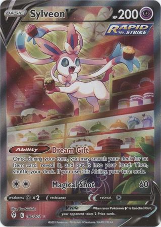 Sylveon V Full Art - 184/203 - Ultra Rare