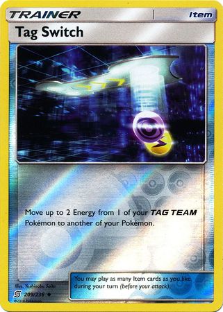 Tag Switch - 209/236 - Uncommon Reverse Holo
