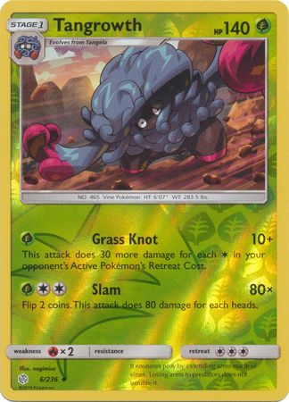 Tangrowth - 6/236 - Uncommon Reverse Holo