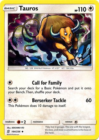 Tauros - 164/236 - Uncommon