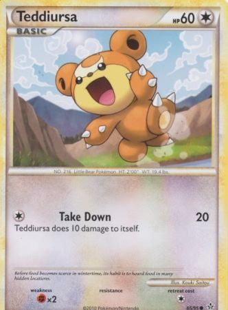 Teddiursa - 65/95 - Common