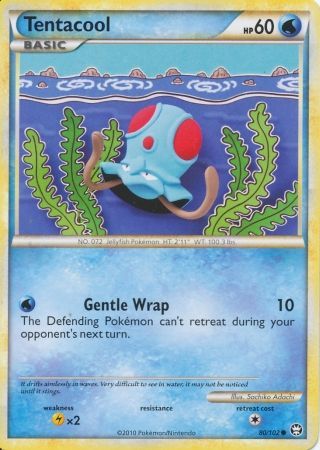 Tentacool - 80/102 - Common