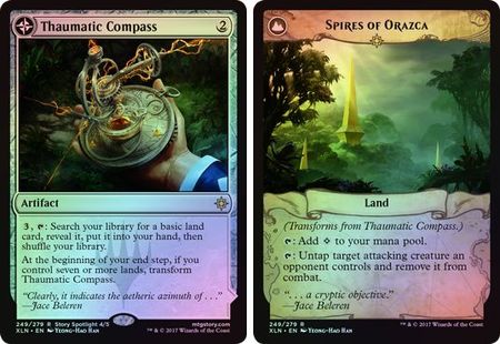 Thaumatic Compass / Spires of Orazca - 249/279 - Rare FOIL