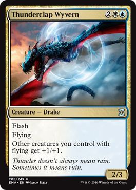 Thunderclap Wyvern - 208/249 - Uncommon