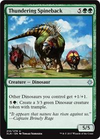 Thundering Spineback - 210/279 - Uncommon