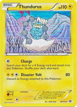 Thundurus - 50/113 - Holo Rare