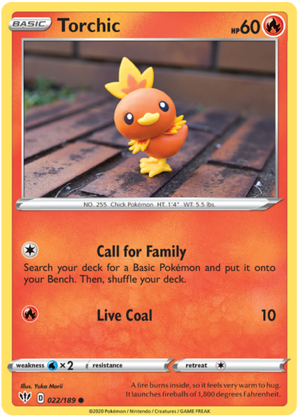 Torchic - 22/189 - Common