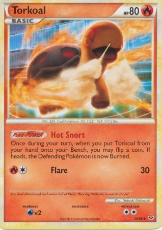 Torkoal - 25/95 - Rare