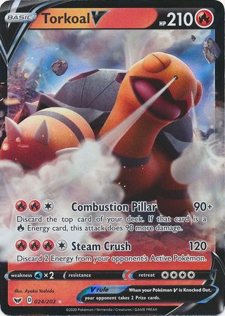 Torkoal V - 24/202 - Ultra Rare