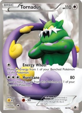Tornadus - 98/98 - Ultra Rare