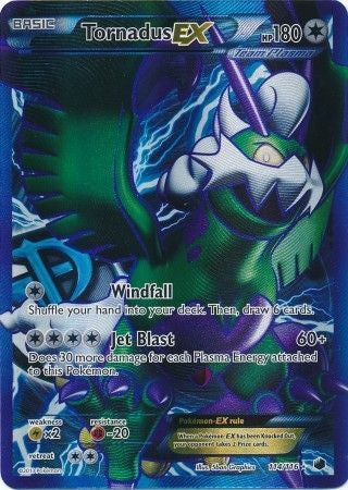 Tornadus Ex Full Art - 114/116 - Ultra Rare