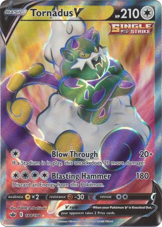 Tornadus V Full Art - 184/198 - Ultra Rare