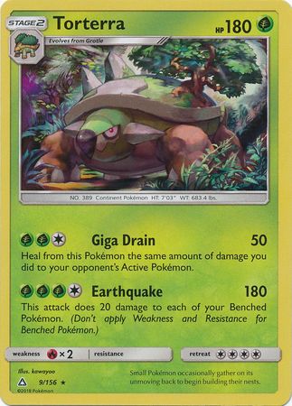 Torterra - 9/156 - Holo Rare