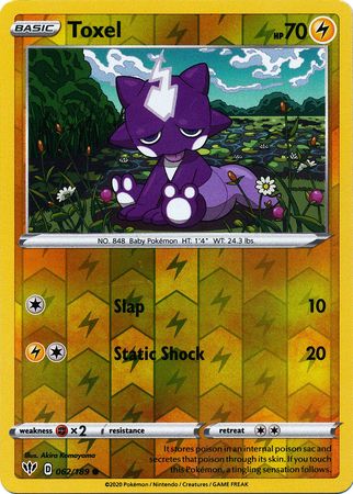 Toxel - 62/189 - Common Reverse Holo