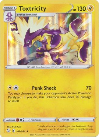 Toxtricity - 107/264 - Holo Rare