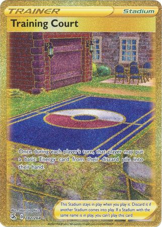Training Court Secret Rare - 282/264 - Secret Rare