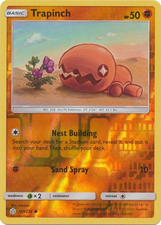 Trapinch - 107/236 - Common Reverse Holo