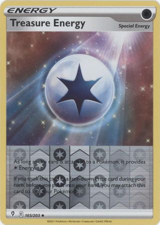 Treasure Energy - 165/203 - Uncommon Reverse Holo