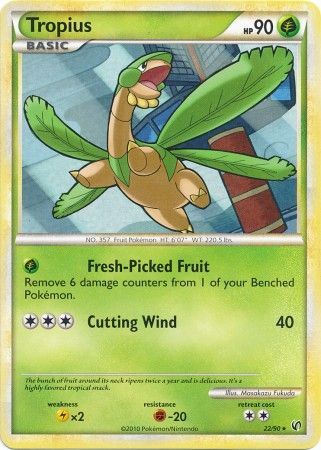 Tropius - 22/90 - Rare