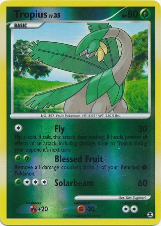 Tropius - 52/111 - Uncommon Reverse Holo