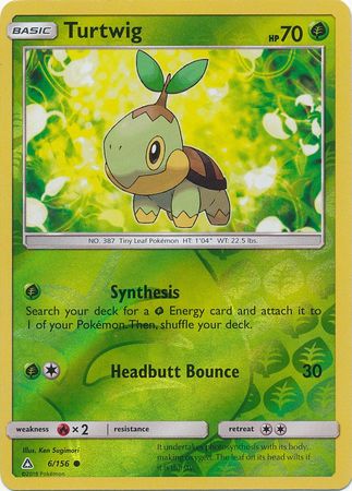 Turtwig - 6/156 - Common Reverse Holo