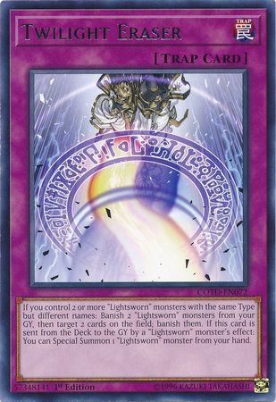 Twilight Eraser - COTD-EN072 - Rare 1st Edition