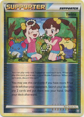 Twins - 89/102 - Uncommon Reverse Holo