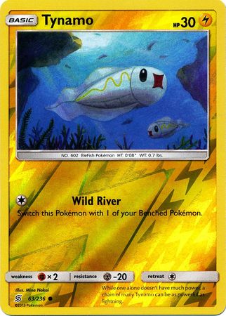 Tynamo - 63/236 - Common Reverse Holo