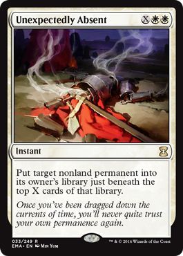 Unexpectedly Absent - 033/249 - Rare
