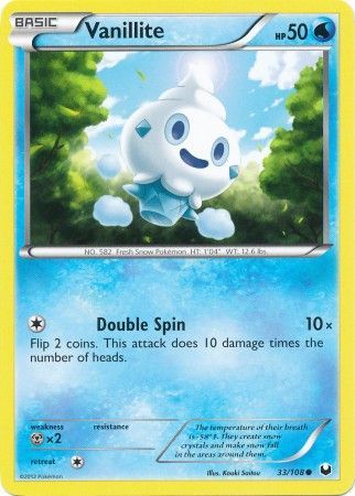 Vanillite - 33/108 - Common