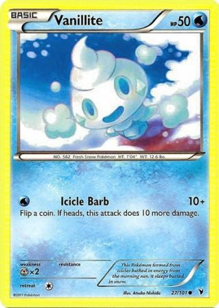 Vanillite - 27/101 - Common