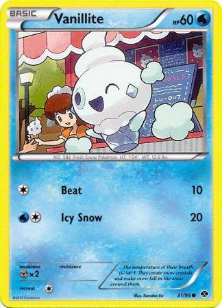 Vanillite - 31/99 - Common