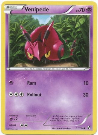 Venipede - 52/114 - Common