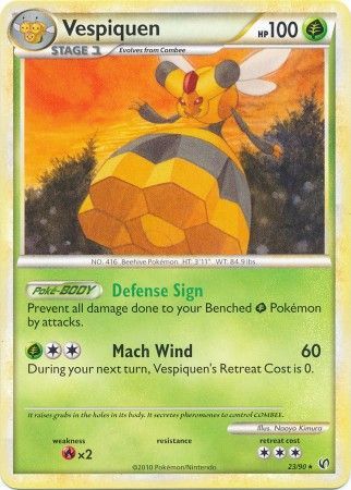 Vespiquen - 23/90 - Rare