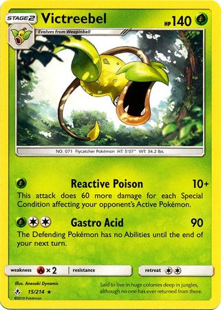 Victreebel - 15/215 - Rare