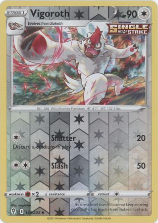 Vigoroth - 130/203 - Uncommon Reverse Holo