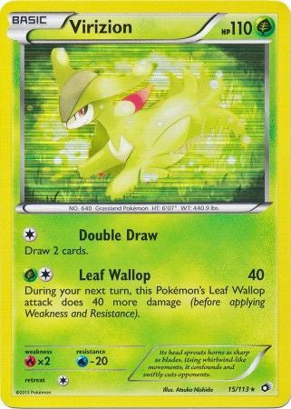 Virizion - 15/113 - Holo Rare