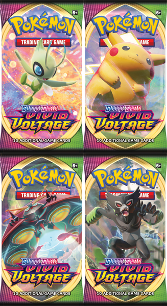 Vivid Voltage Booster Pack Art Set