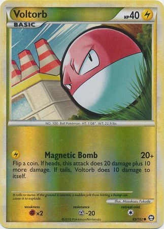Voltorb - 83/102 - Common Reverse Holo