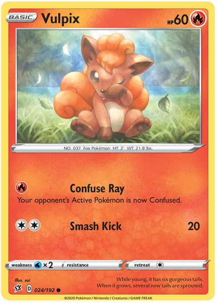 Vulpix - 24/192 - Common