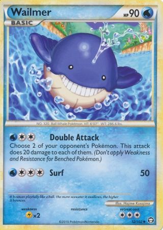 Wailmer - 52/102 - Uncommon
