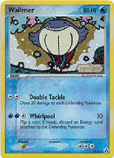 Wailmer - 69/92 - Common Reverse Holo