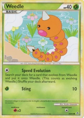 Weedle - 69/95 - Common