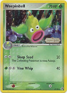 Weepinbell - 47/92 - Uncommon Reverse Holo