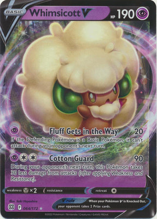 Whimsicott V - 64/172 - Ultra Rare