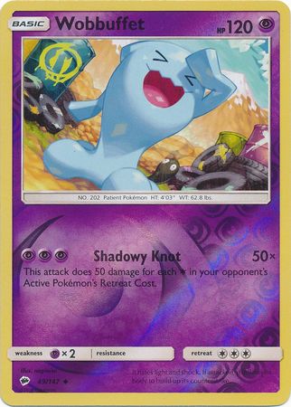 Wobbuffet - 49/147 - Uncommon Reverse Holo